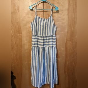 Universal thread striped maxi dress